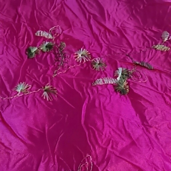 Embroidered Scarf - Picture 2 of 2